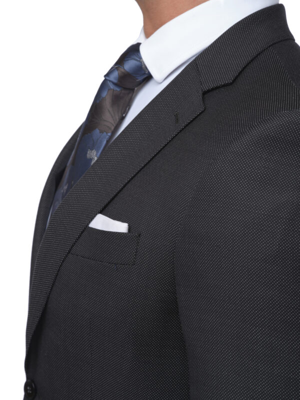 Obleky Digel -sivý s bodkou oblek