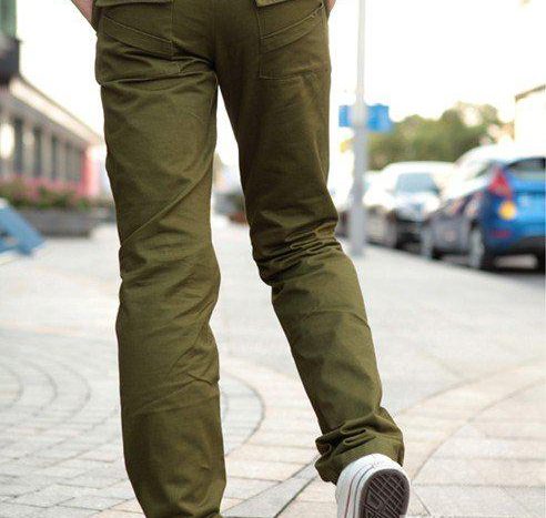 Khaki nohavice