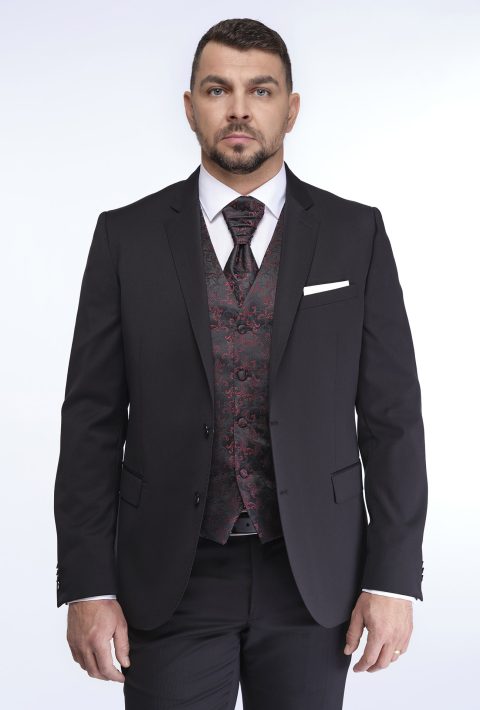 Business / classic Pánsky oblek Black Line