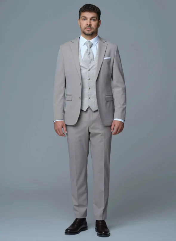 Pánsky oblek Sand Beige
