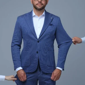 Pánsky športový oblek s jemnou štruktúrou